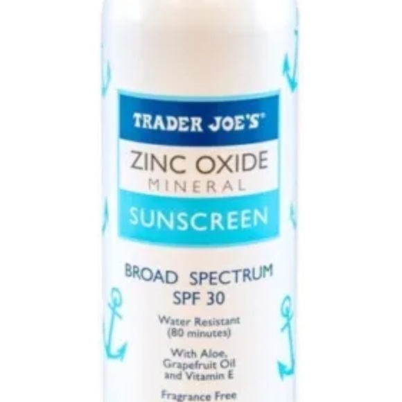 Skincare Trader Joes Spf 3 Zinc Oxide Spray Sunscreen Poshmark